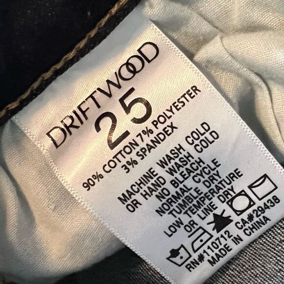 Driftwood Jackie High Rise Embroidered Jeans - Picture 7 of 12